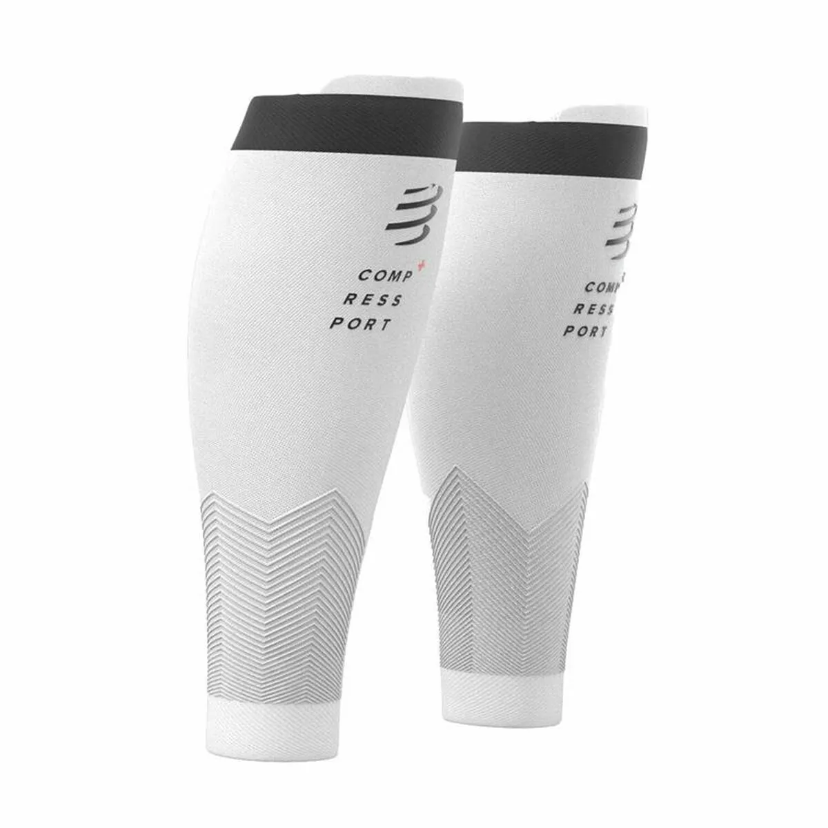 Scaldamuscoli Sportivi a Compressione Compressport R2v2 Bianco