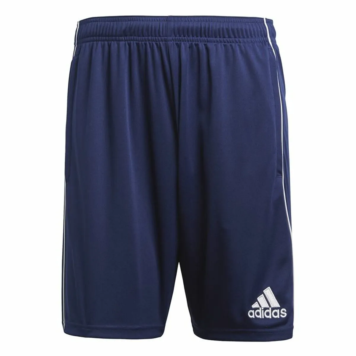 Pantaloni Corti Sportivi da Uomo Adidas Core 18 Blu scuro