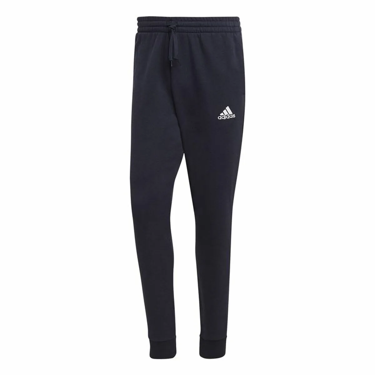 Pantalone Lungo Sportivo Adidas Fit Tapered Cuff Blu scuro Uomo