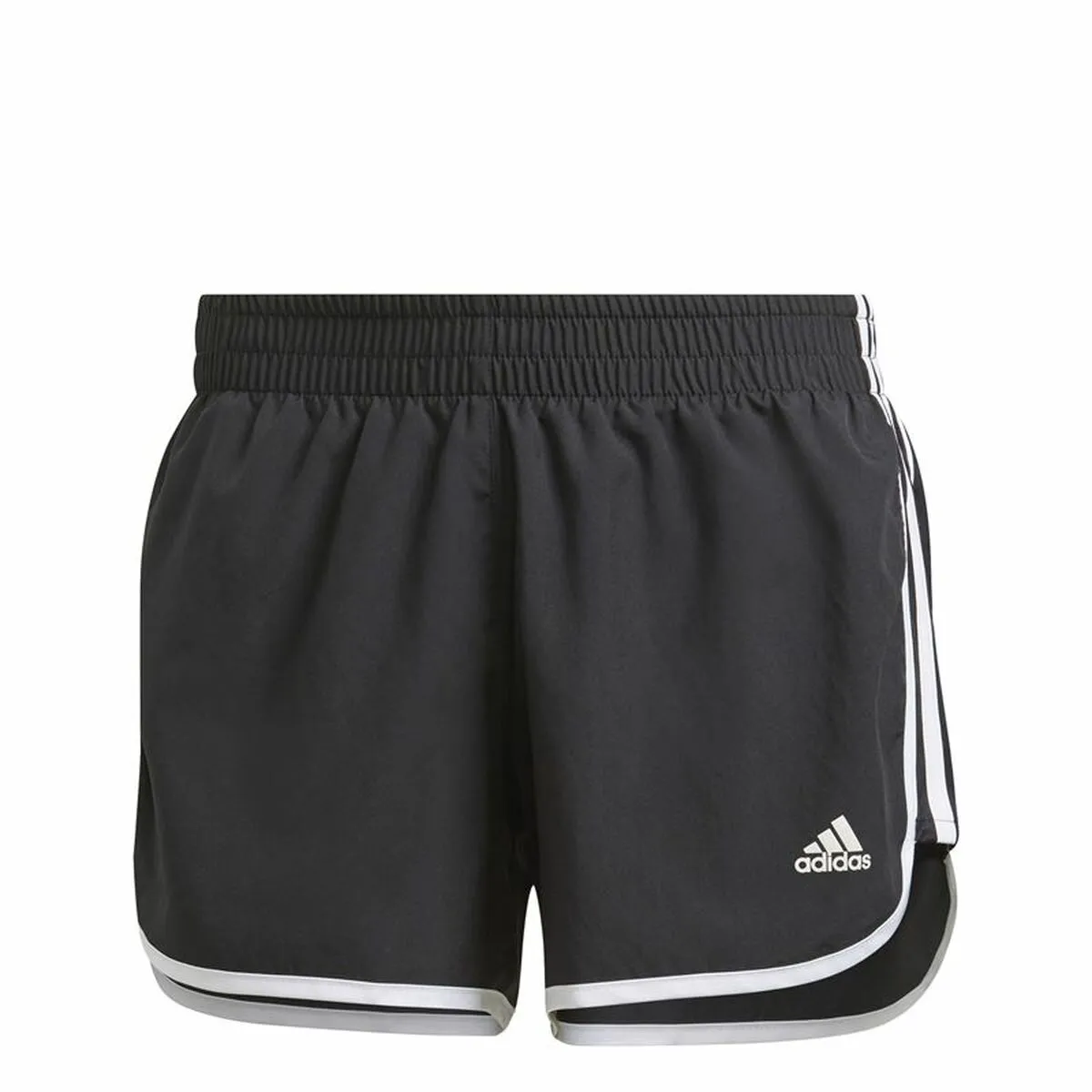 Pantaloncini Sportivi da Donna Adidas Marathon 20 Nero 4"