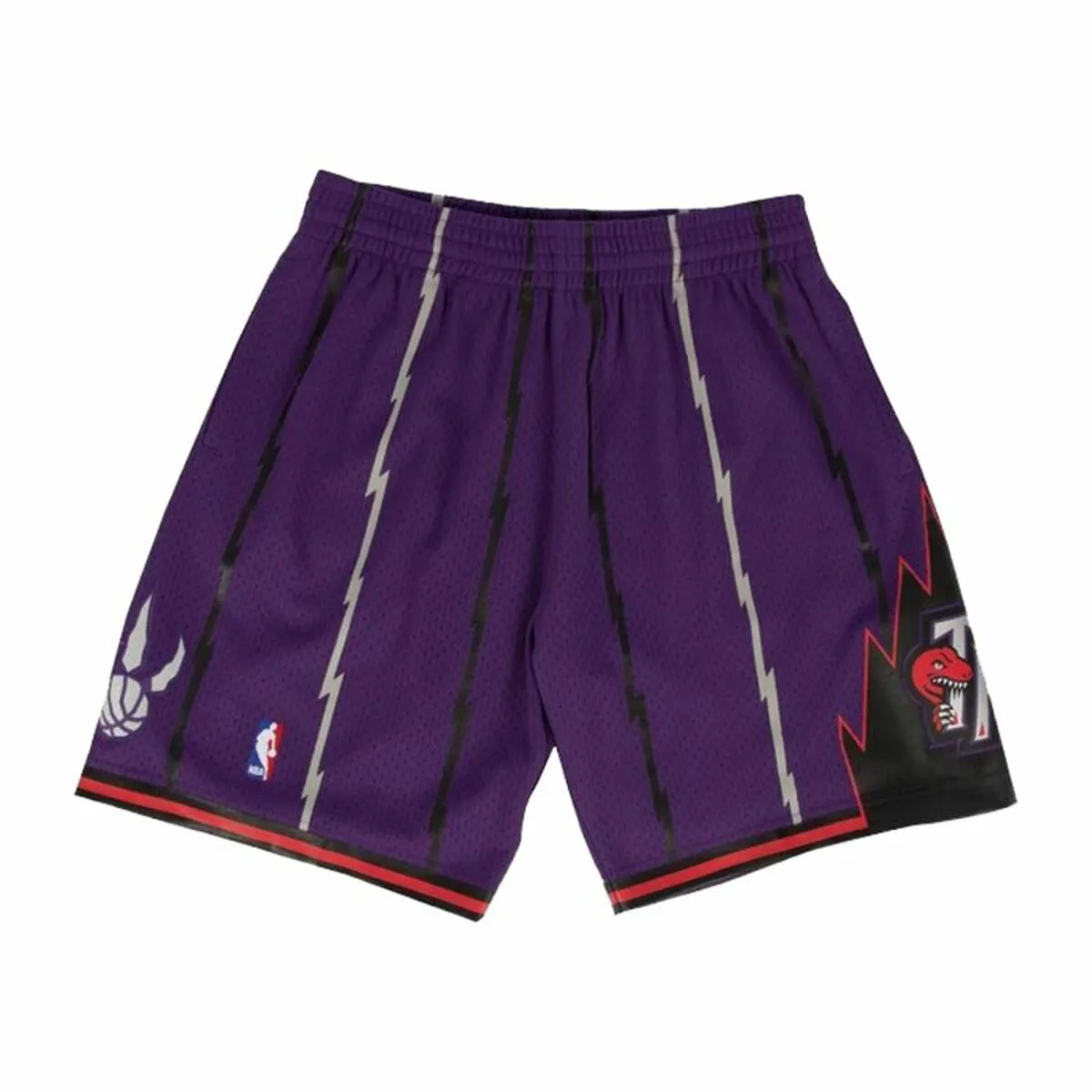 Pantaloncino Sportivo Unisex Mitchell & Ness Toronto Raptor Violetta