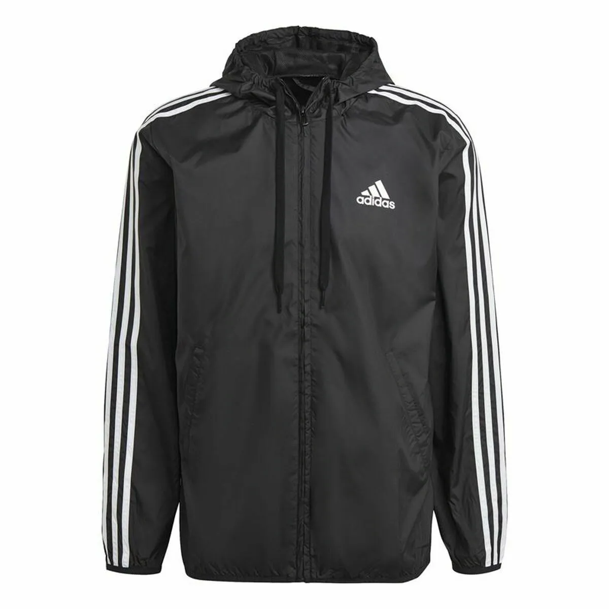 Giacca Antivento Unisex Adidas Essentials Nero