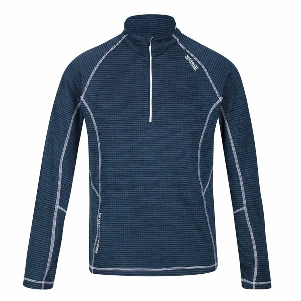 Maglia a Maniche Lunghe Uomo Regatta Yonder Half-Zip Blu scuro