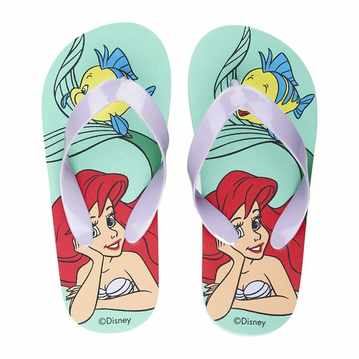 Ciabatte per Bambini Princesses Disney Turchese