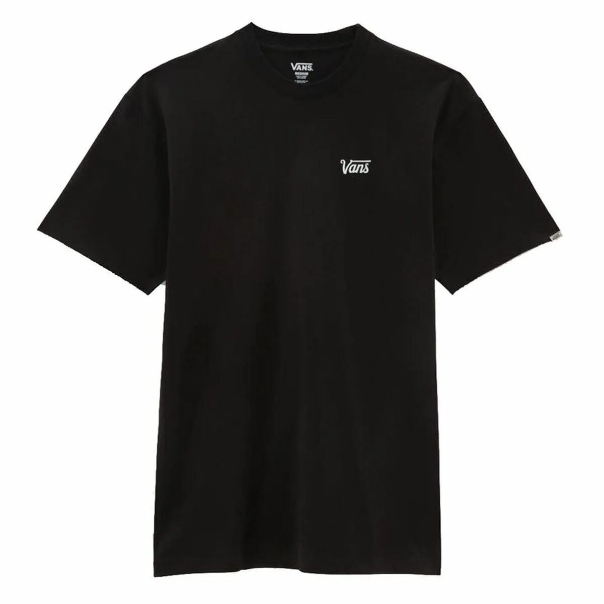 Maglia a Maniche Corte Uomo Vans Mini-Script B Nero