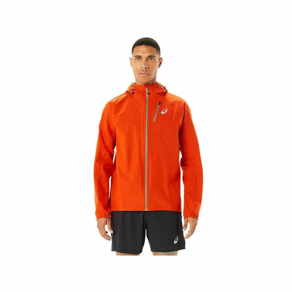 Giacca Sportiva da Uomo Asics Fujitrail Arancio