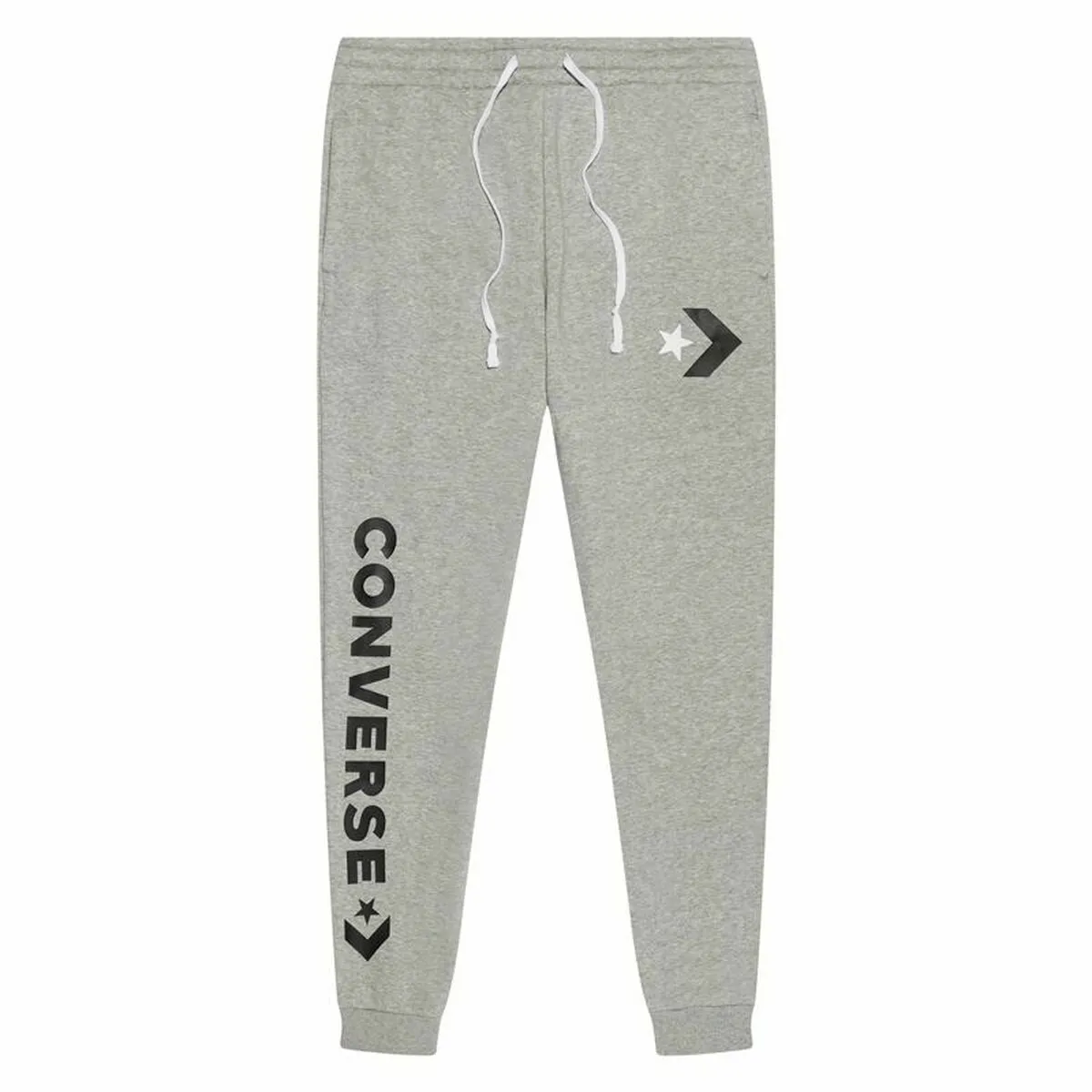 Pantalone Lungo Sportivo Converse Jogger Star Grigio Grigio chiaro