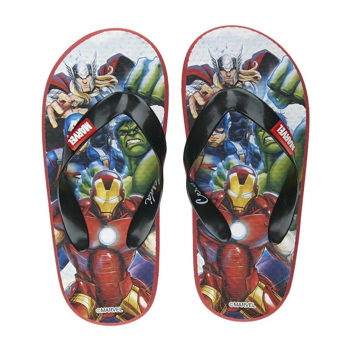 Ciabatte per Bambini The Avengers Azzurro