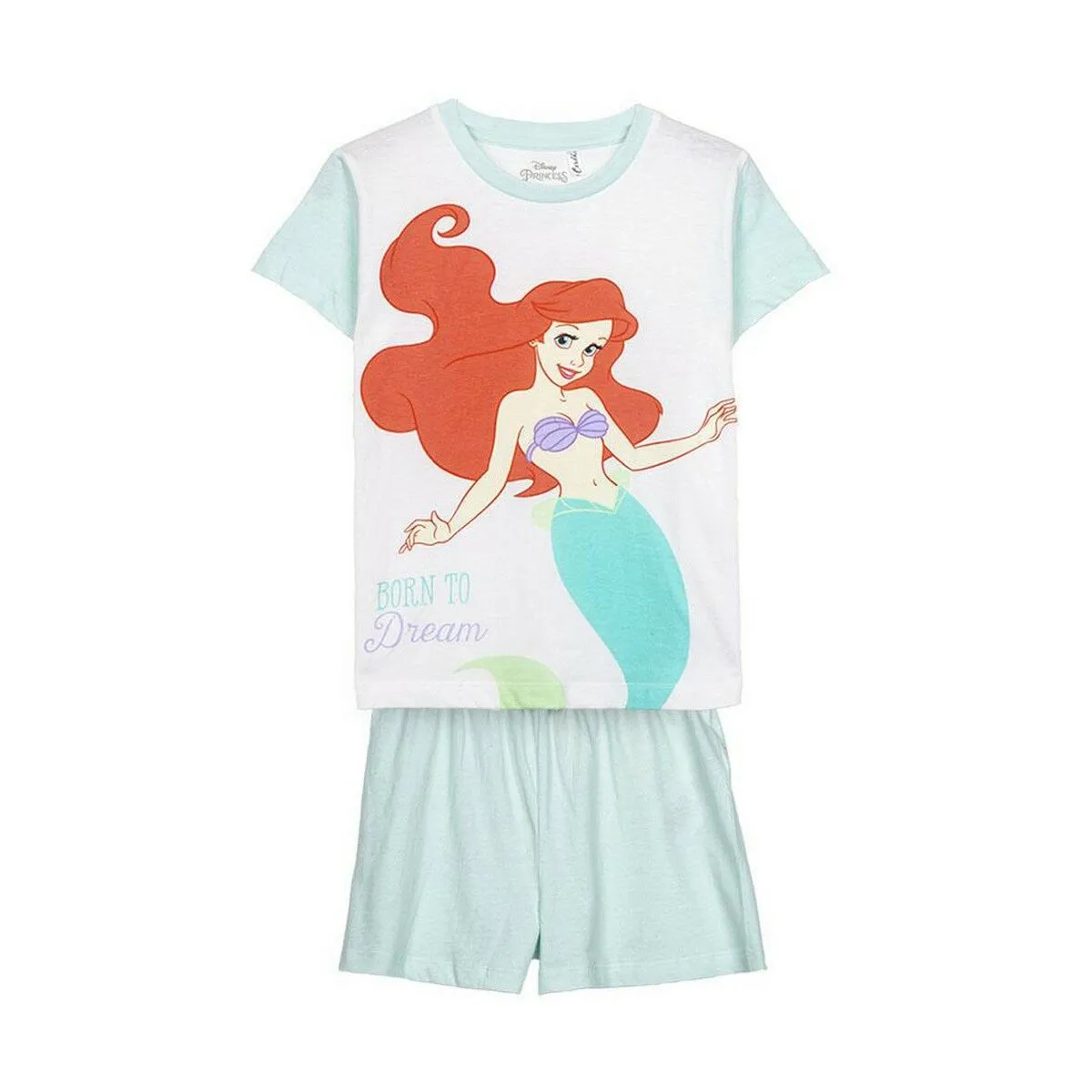 Pigiama Per bambini Princesses Disney Verde Verde Chiaro