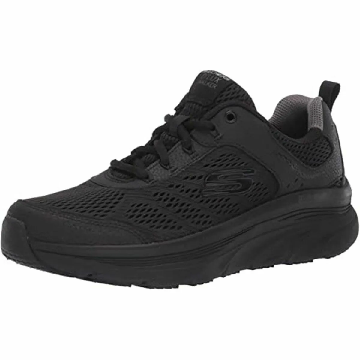 Scarpe da Running per Adulti Skechers  D' Lux Walker Nero Uomo