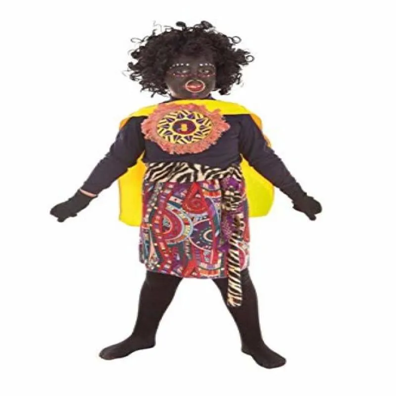 Costume per Bambini Africano Giungla (2 Unità)