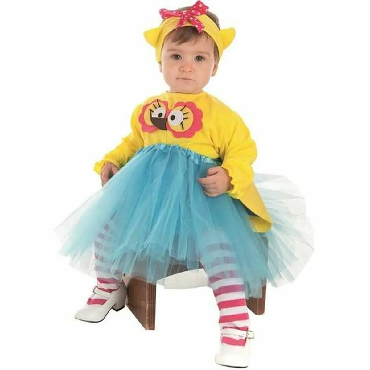 Costume per Neonati Gufo Bambina (4 Pezzi)