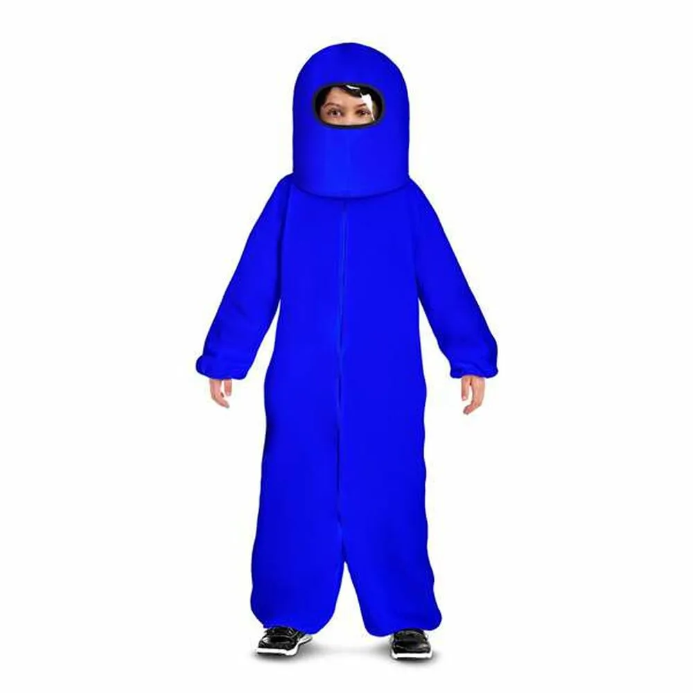 Costume per Bambini Among Us Impostor  Azzurro