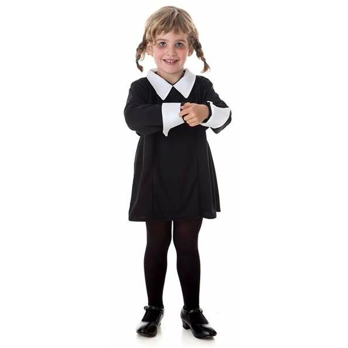 Costume per Bambini Wednesday Nero