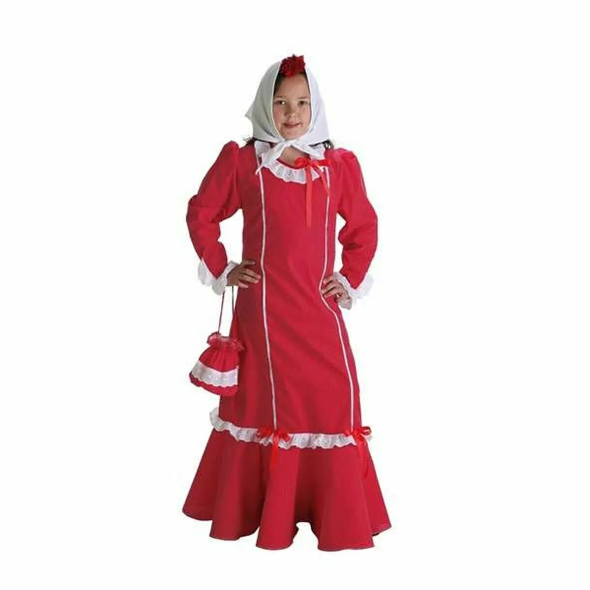 Costume per Bambini Chulapa Rosso (3 Pezzi)