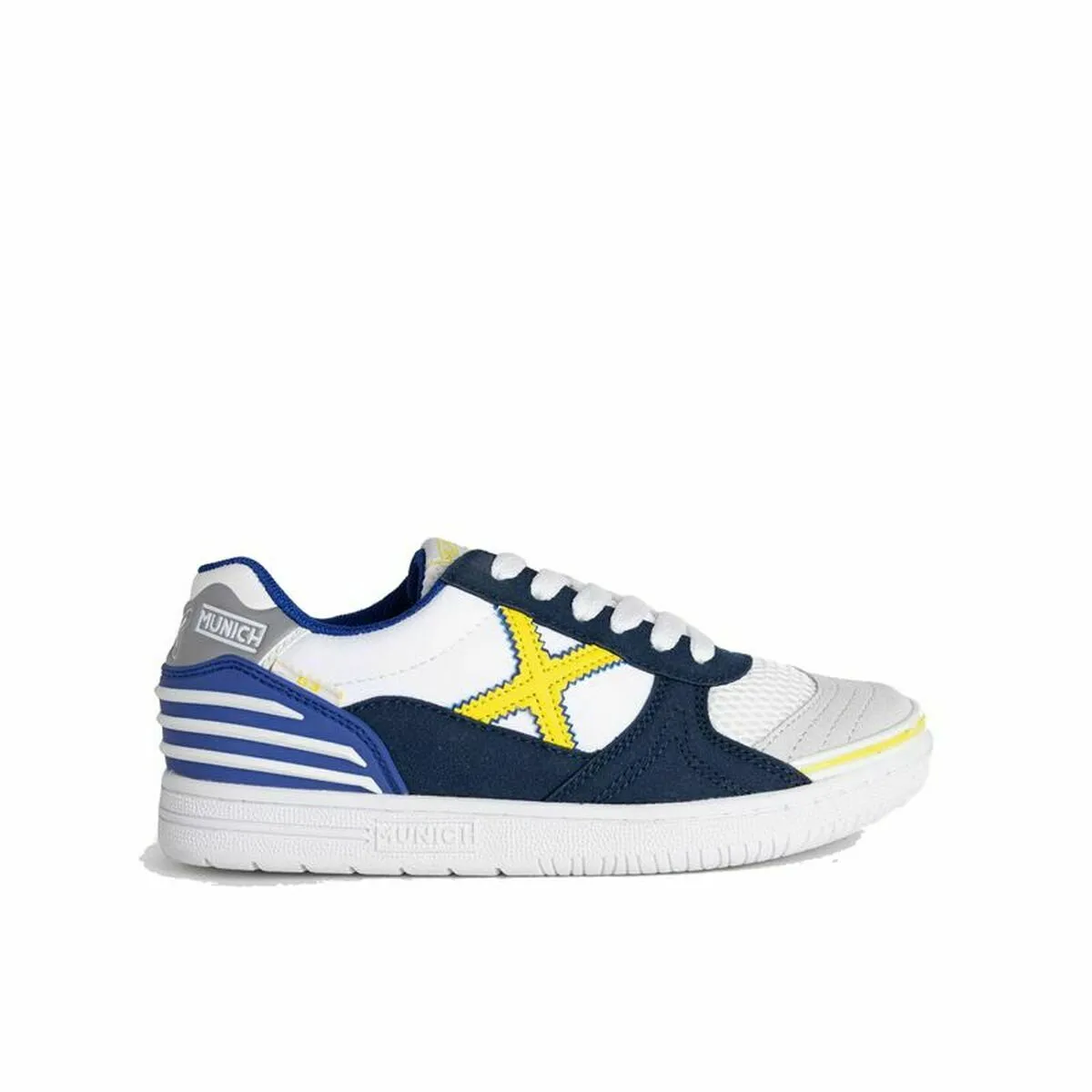 Scarpe da Tennis Casual Bambino Munich G-3 Patch 347 Bianco