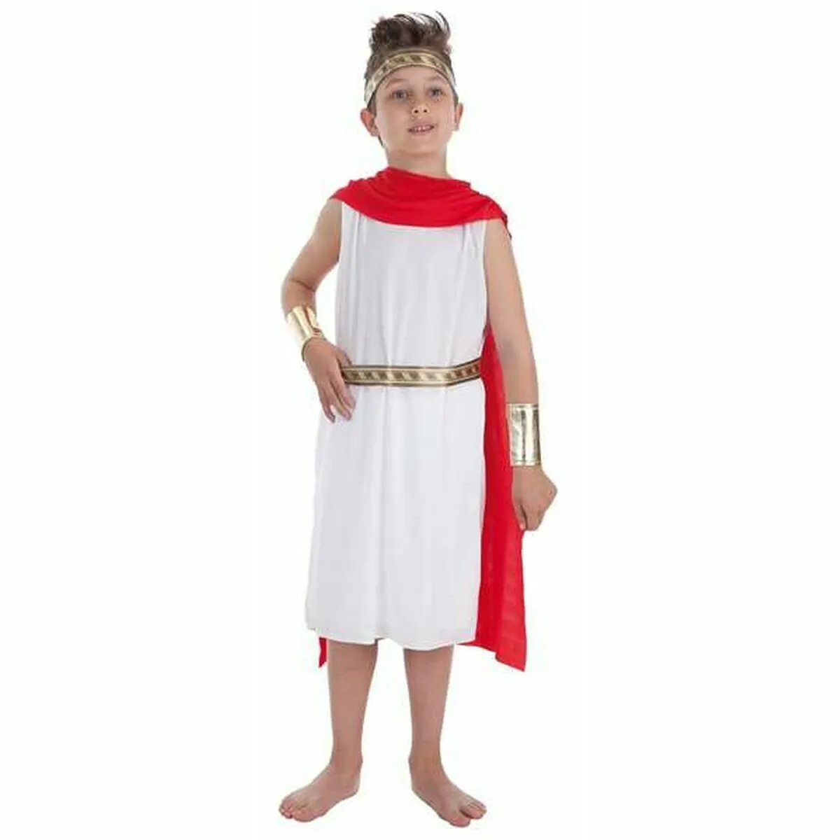 Costume per Bambini Caesar Romano (5 Pezzi)