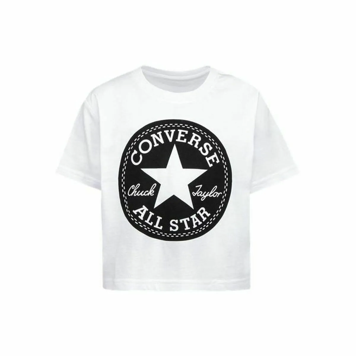 Maglia a Maniche Corte Converse  Chuck Patch Boxy