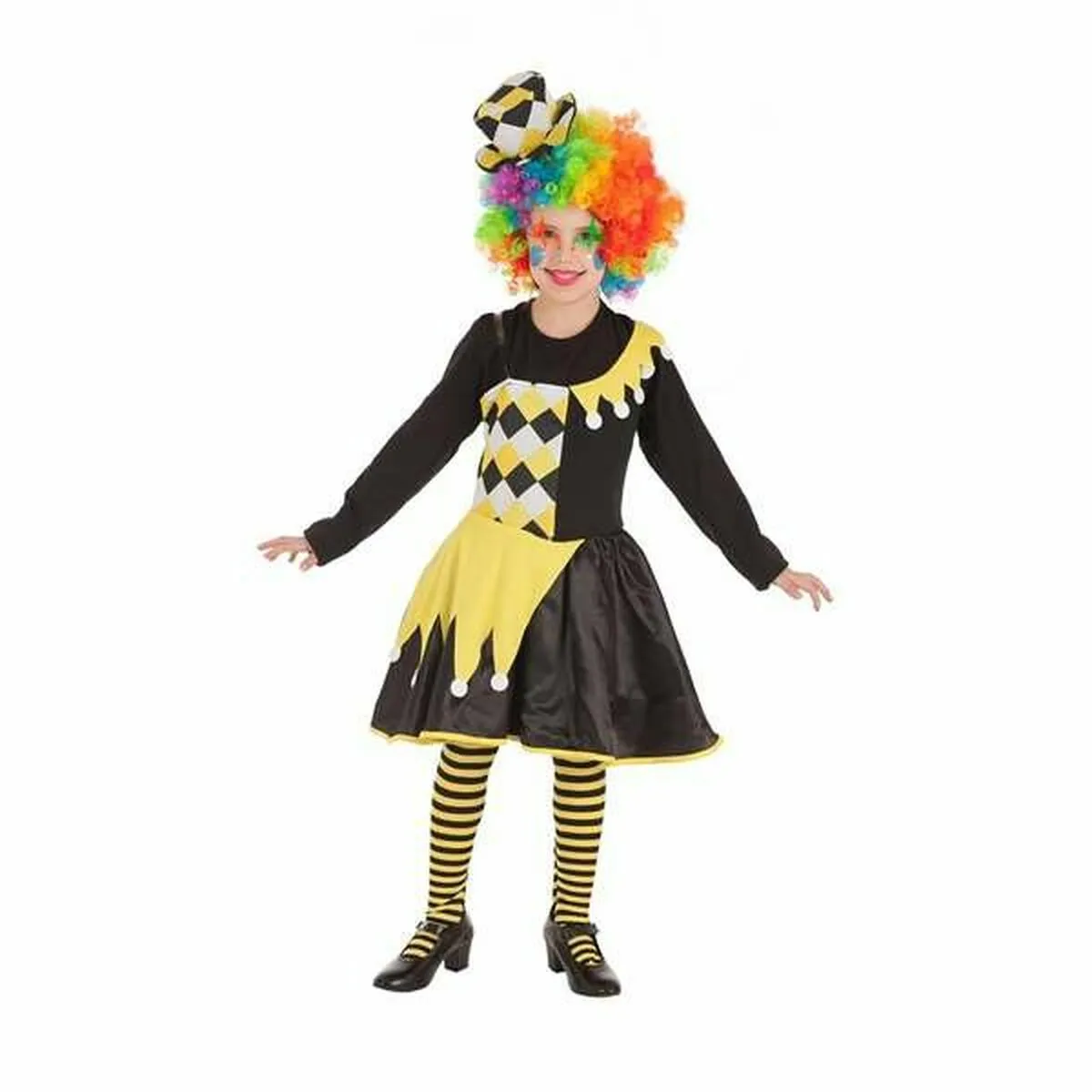 Costume per Bambini Happy Pagliaccio (2 Pezzi)