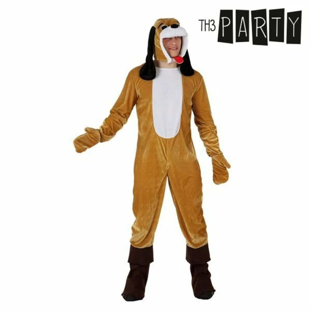 Costume per Adulti Th3 Party Marrone animali XL