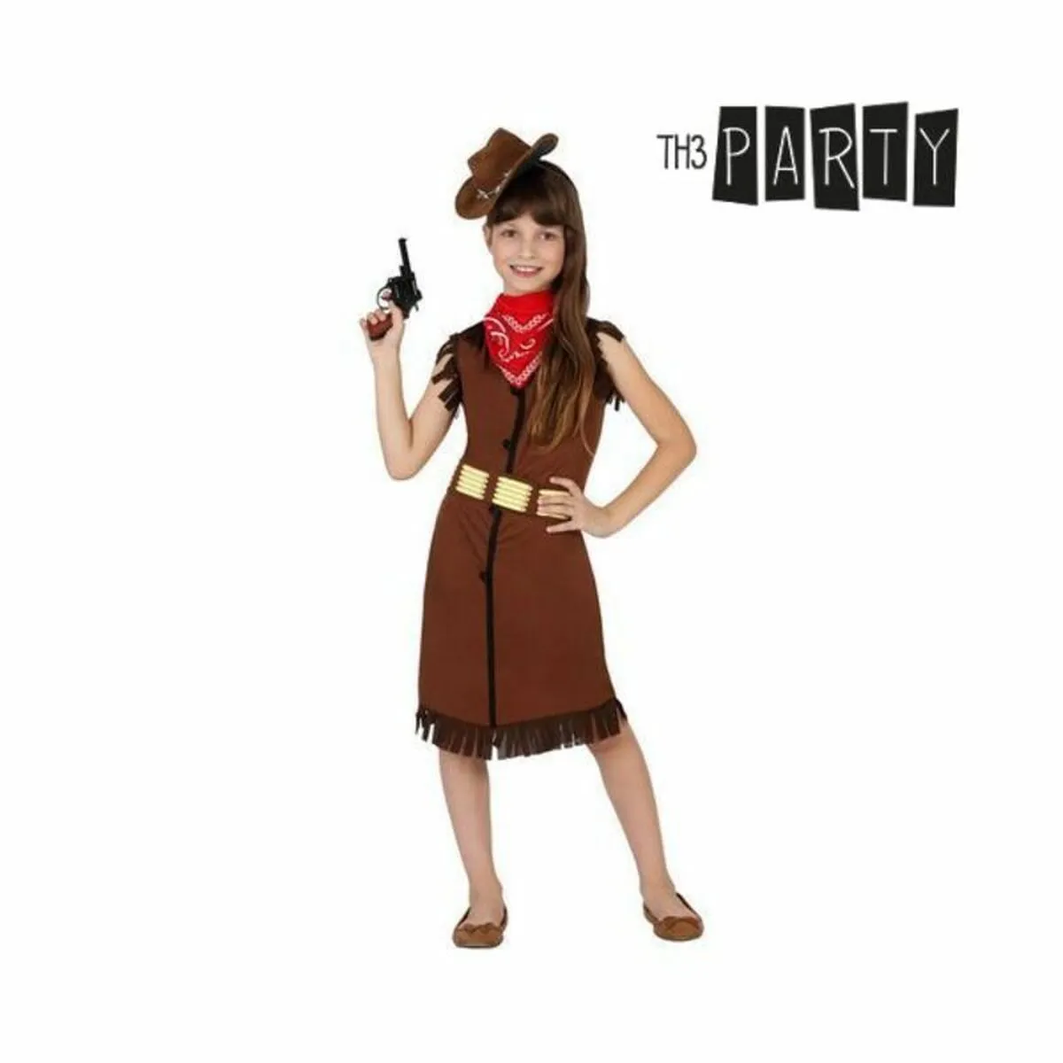 Costume per Bambini Cowboy donna