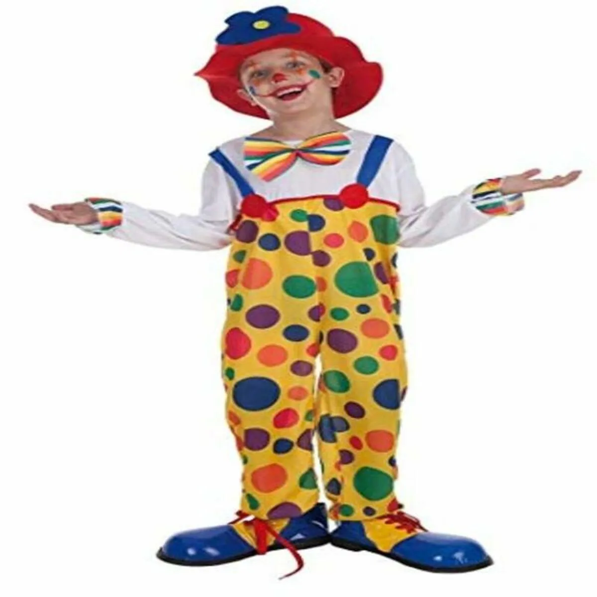 Costume per Bambini Pagliaccio (2 Pezzi)