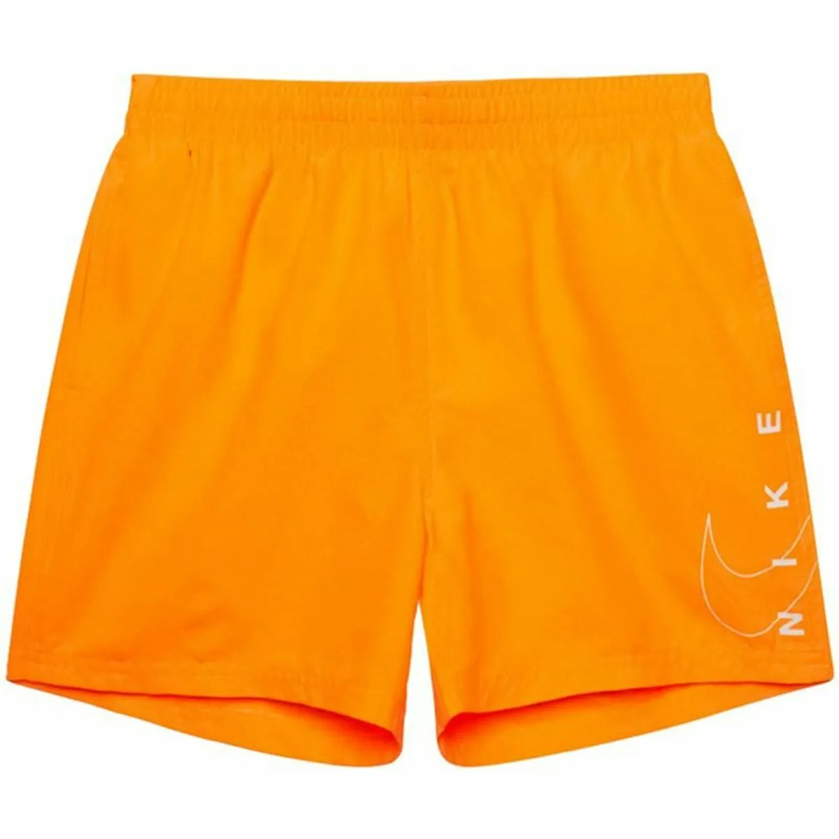 Costume da Bagno Bambino Nike Arancio 4"