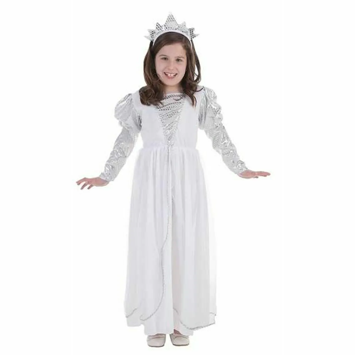 Costume per Bambini Bianco Principessa (2 Pezzi)