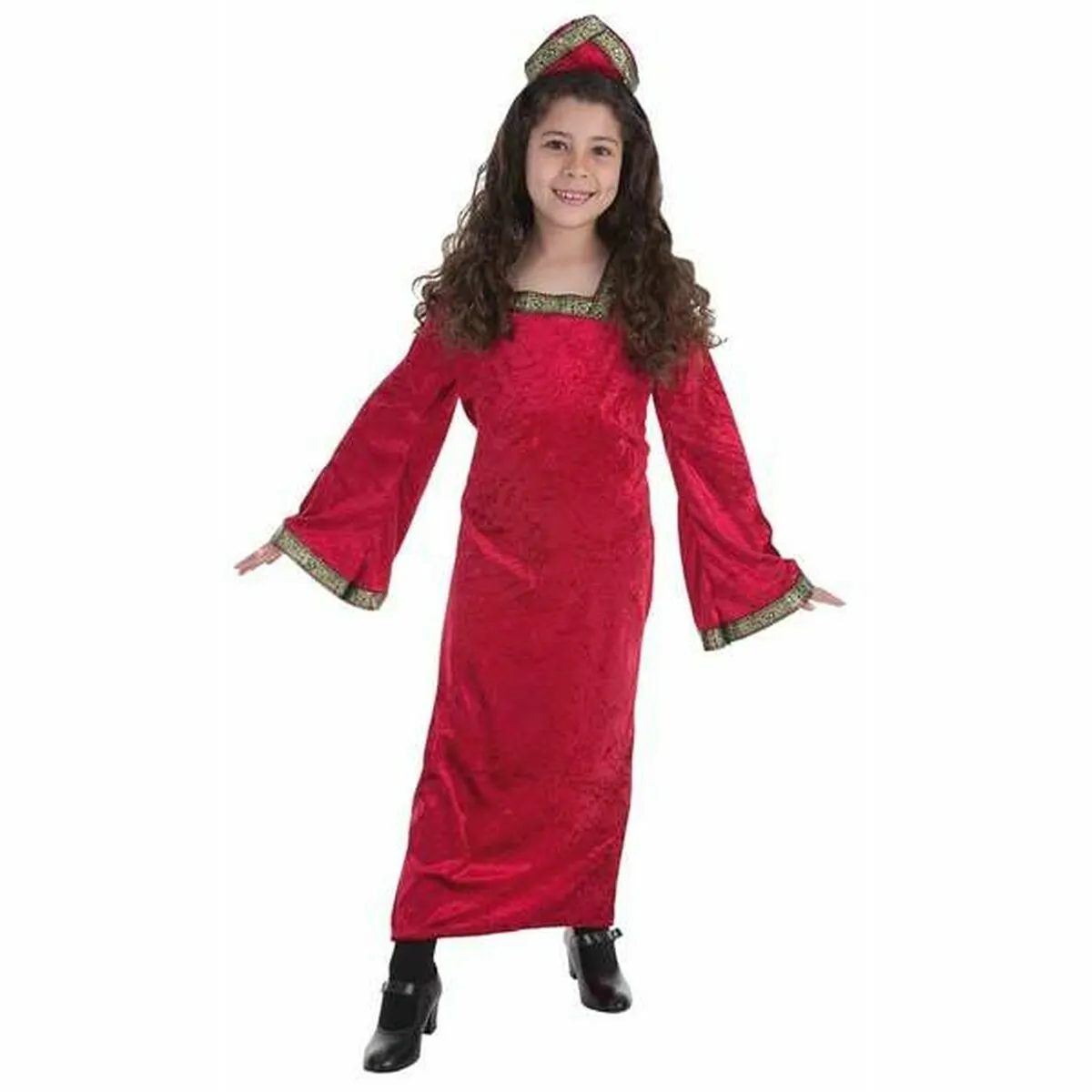 Costume per Bambini Principessa Medievale (2 Pezzi)