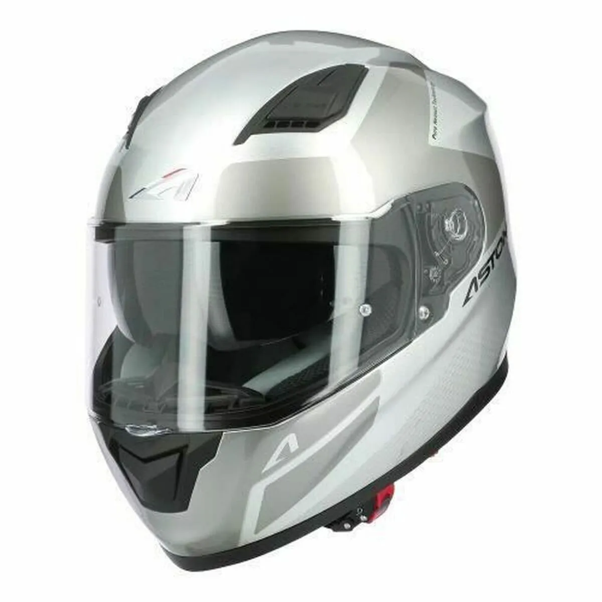 Casco Integrale Astone Helmets GT900 Argentato