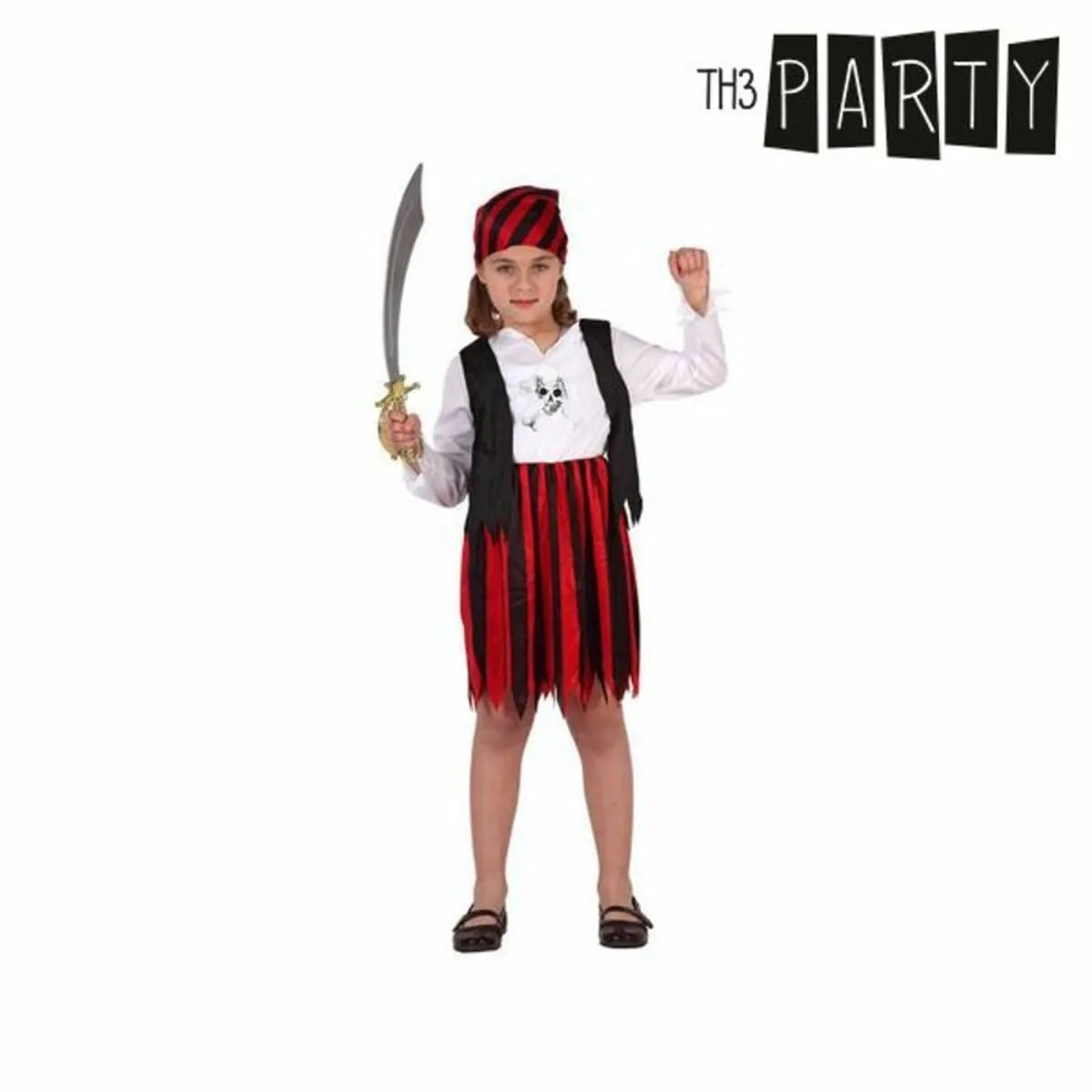 Costume per Bambini Th3 Party Multicolore Pirati (3 Pezzi)