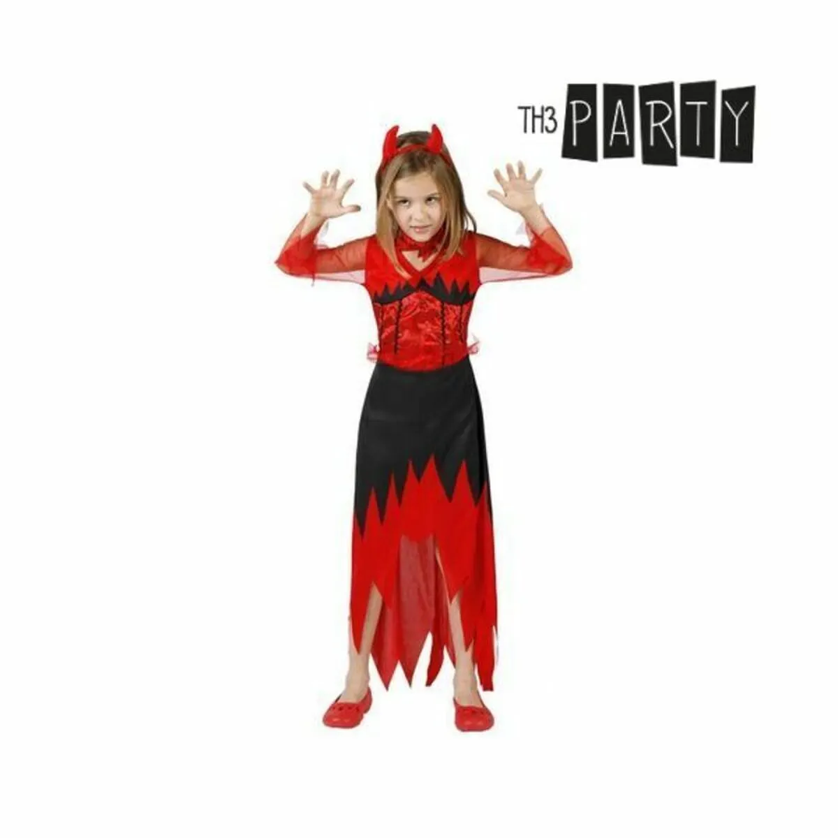 Costume per Bambini Th3 Party Multicolore Demonio