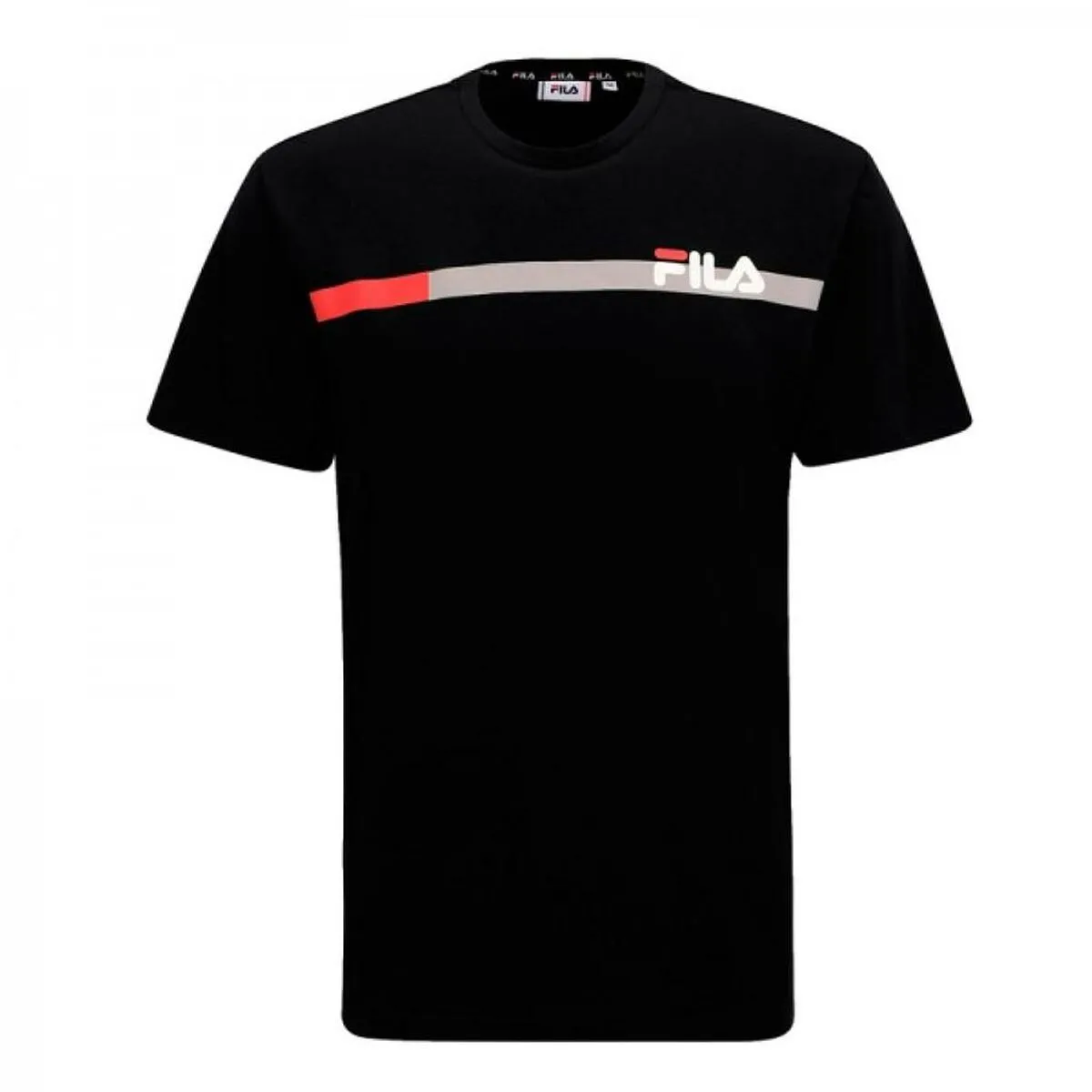 Maglia a Maniche Corte Uomo Fila FAM0428 80010 Nero