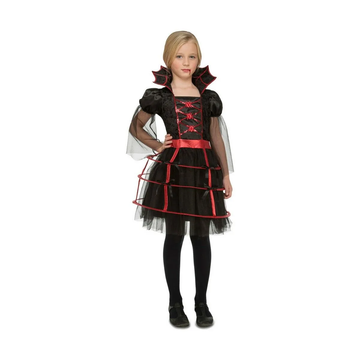 Costume per Bambini My Other Me Rosso Vampiro Donna