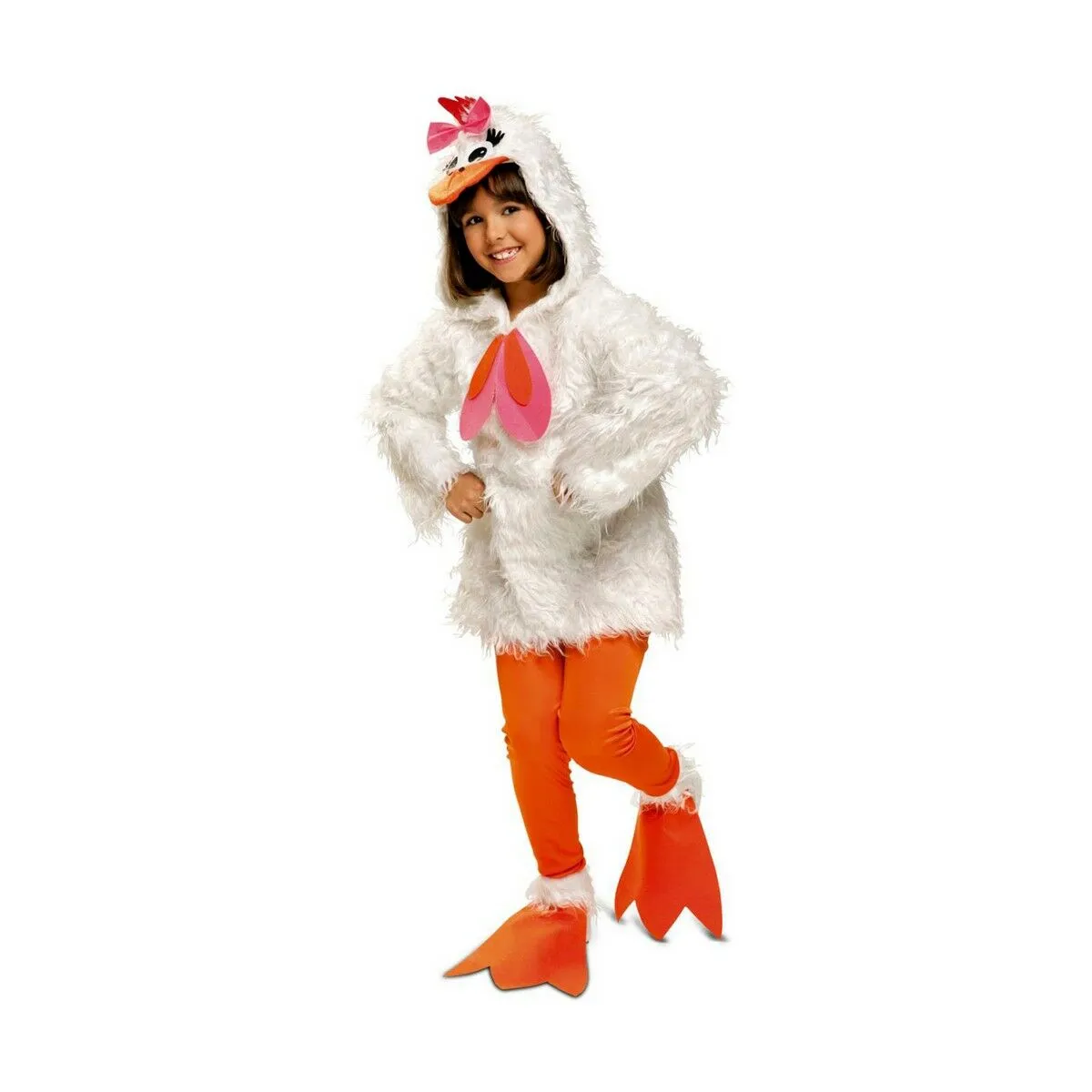 Costume per Bambini My Other Me Gallina 10-12 Anni (2 Pezzi)