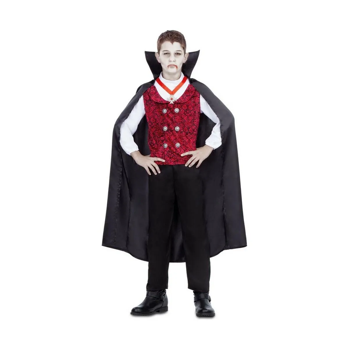 Costume per Bambini My Other Me Vampiro 7-9 Anni (4 Pezzi)