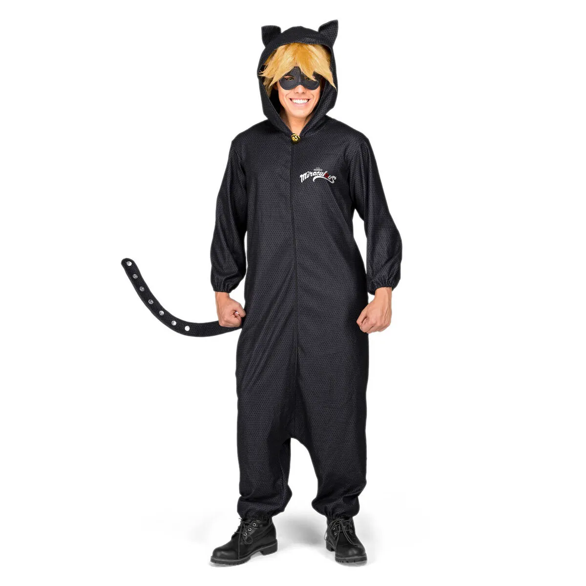 Costume per Adulti My Other Me Cat Noir Nero (5 Pezzi)