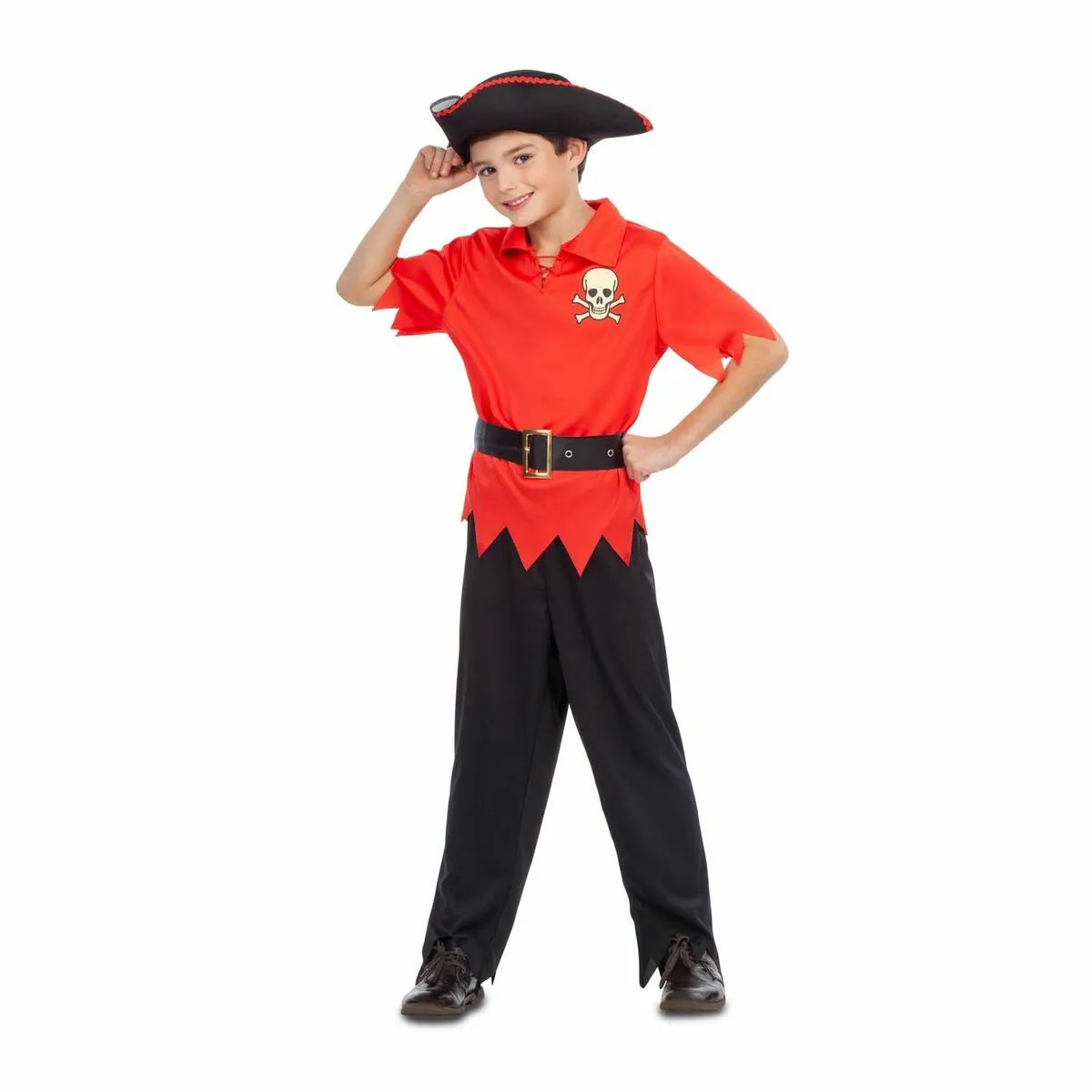 Costume per Bambini My Other Me Rosso Pirata (4 Pezzi)