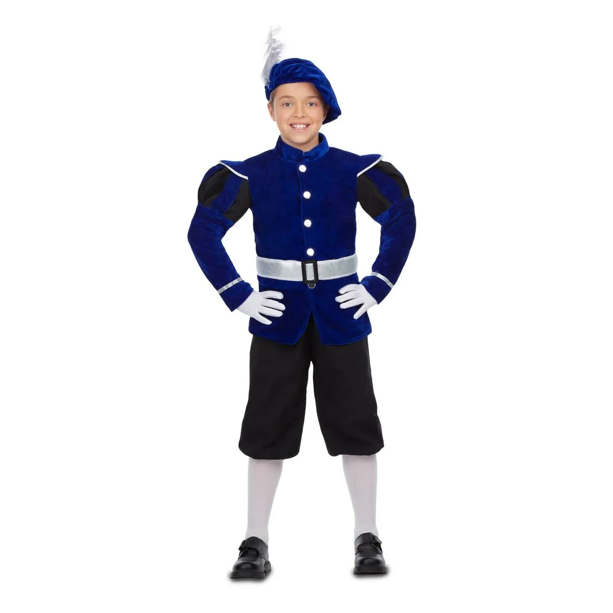 Costume per Bambini My Other Me Azzurro Paggio (4 Pezzi)