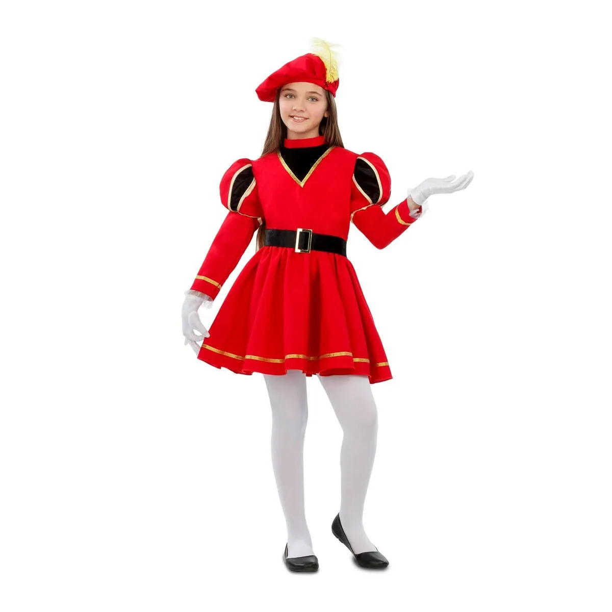 Costume per Bambini My Other Me Rosso Paggio (3 Pezzi)