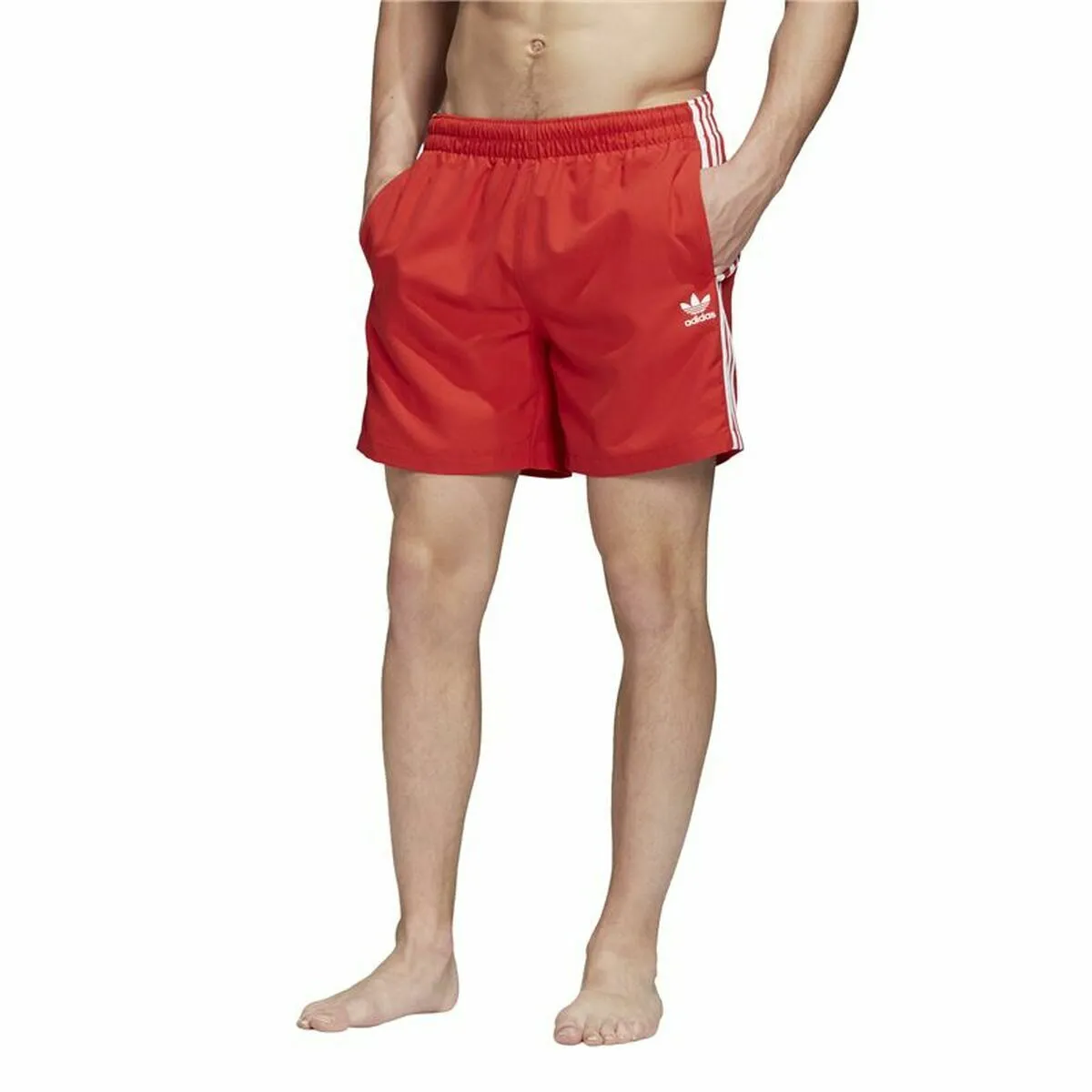 Costume da Bagno Uomo Adidas Originals Rosso