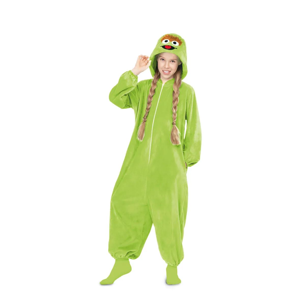 Costume per Bambini My Other Me Oscar the Grouch Sesame Street Verde