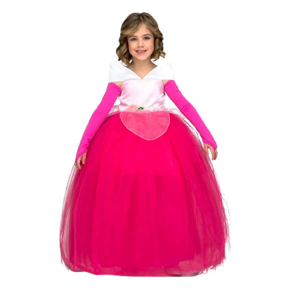 Costume per Bambini My Other Me Principessa Rosa (3 Pezzi)