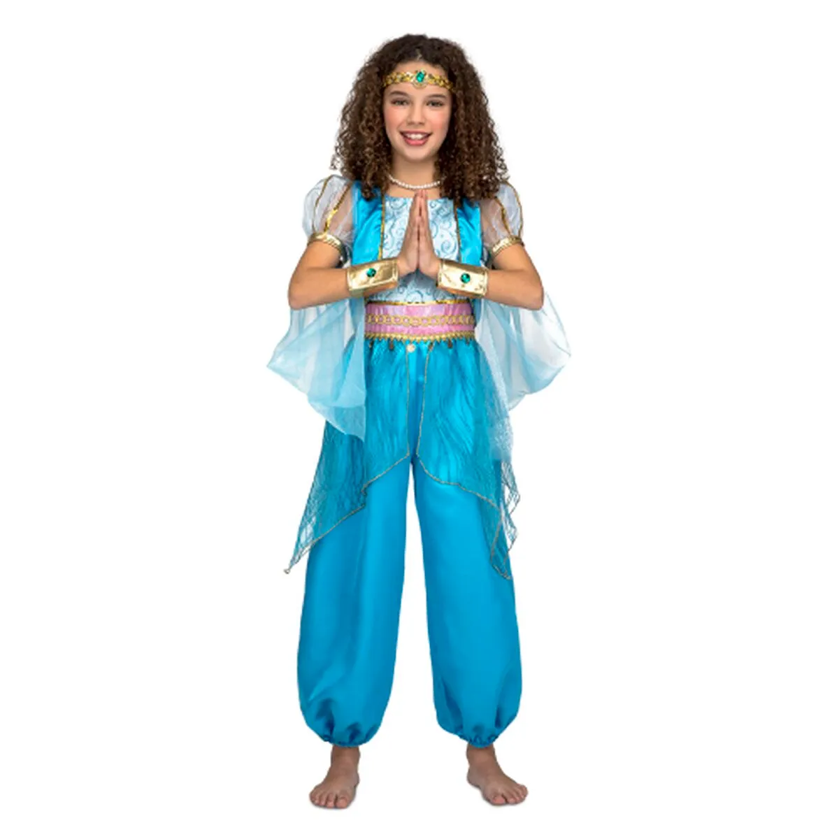 Costume per Bambini My Other Me Turchese Principessa Araba (3 Pezzi)