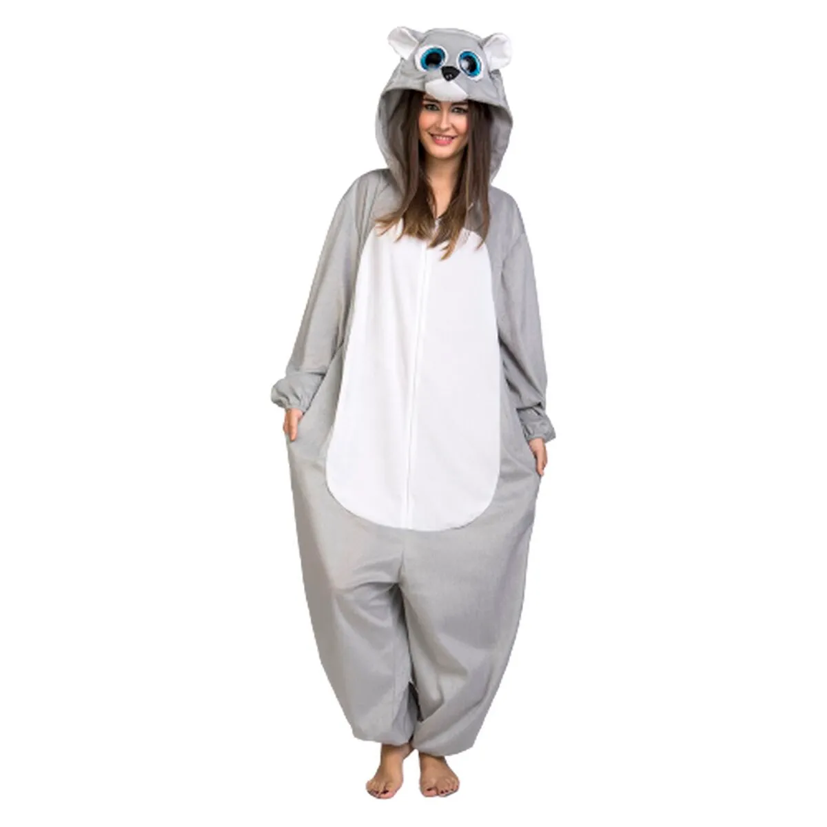 Costume per Bambini My Other Me Grigio Orso 10-12 Anni