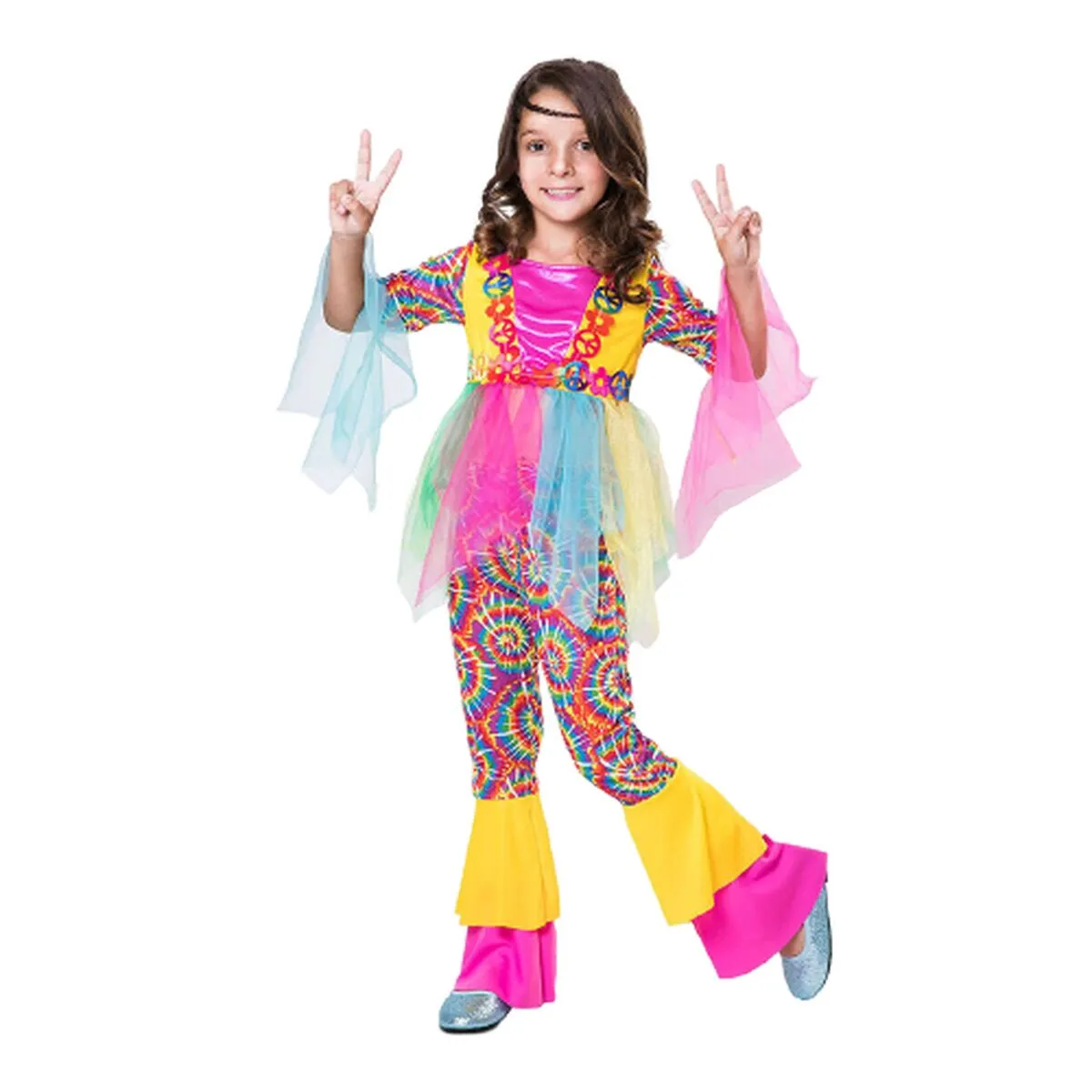 Costume per Bambini My Other Me Hippie (2 Pezzi)