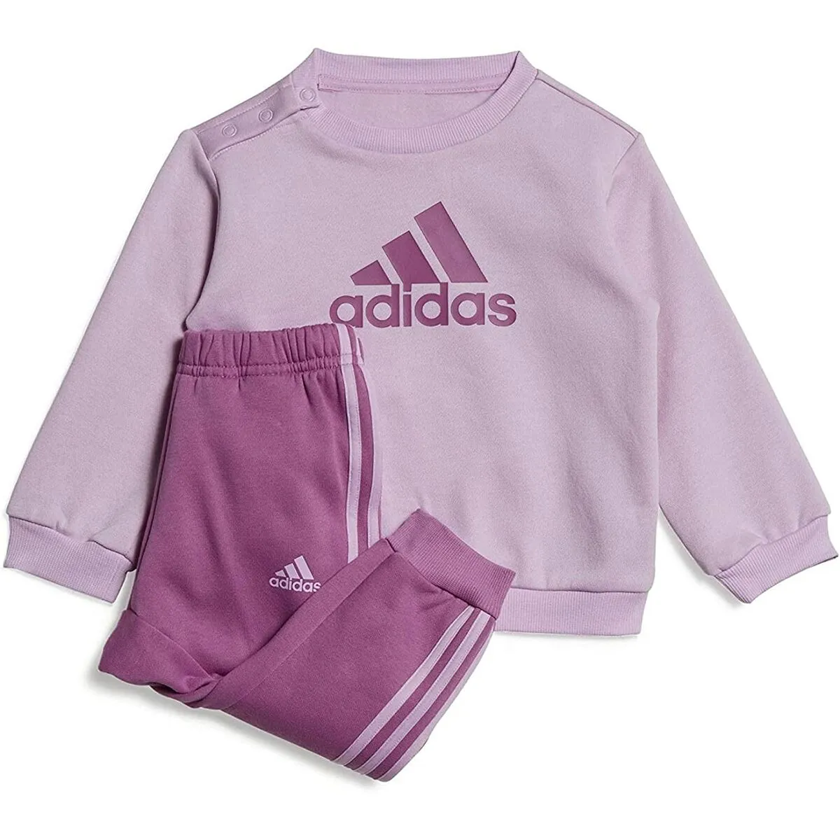 Tuta da Bambini Adidas Badge of Sport Viola