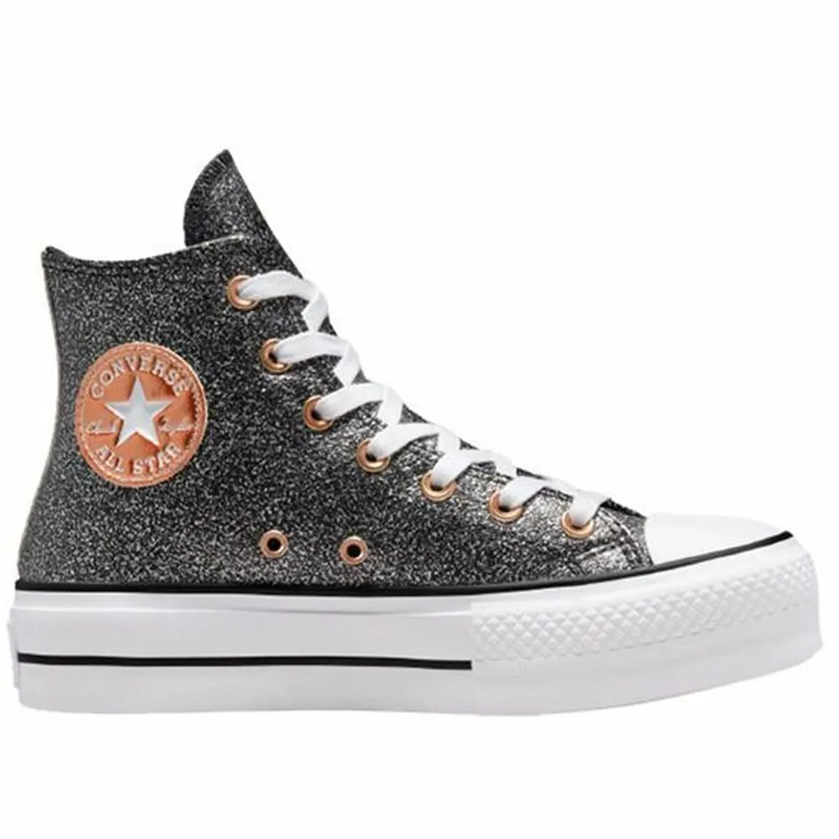 Scarpe Casual da Donna Converse Chuck Taylor All-Star Lift Nero