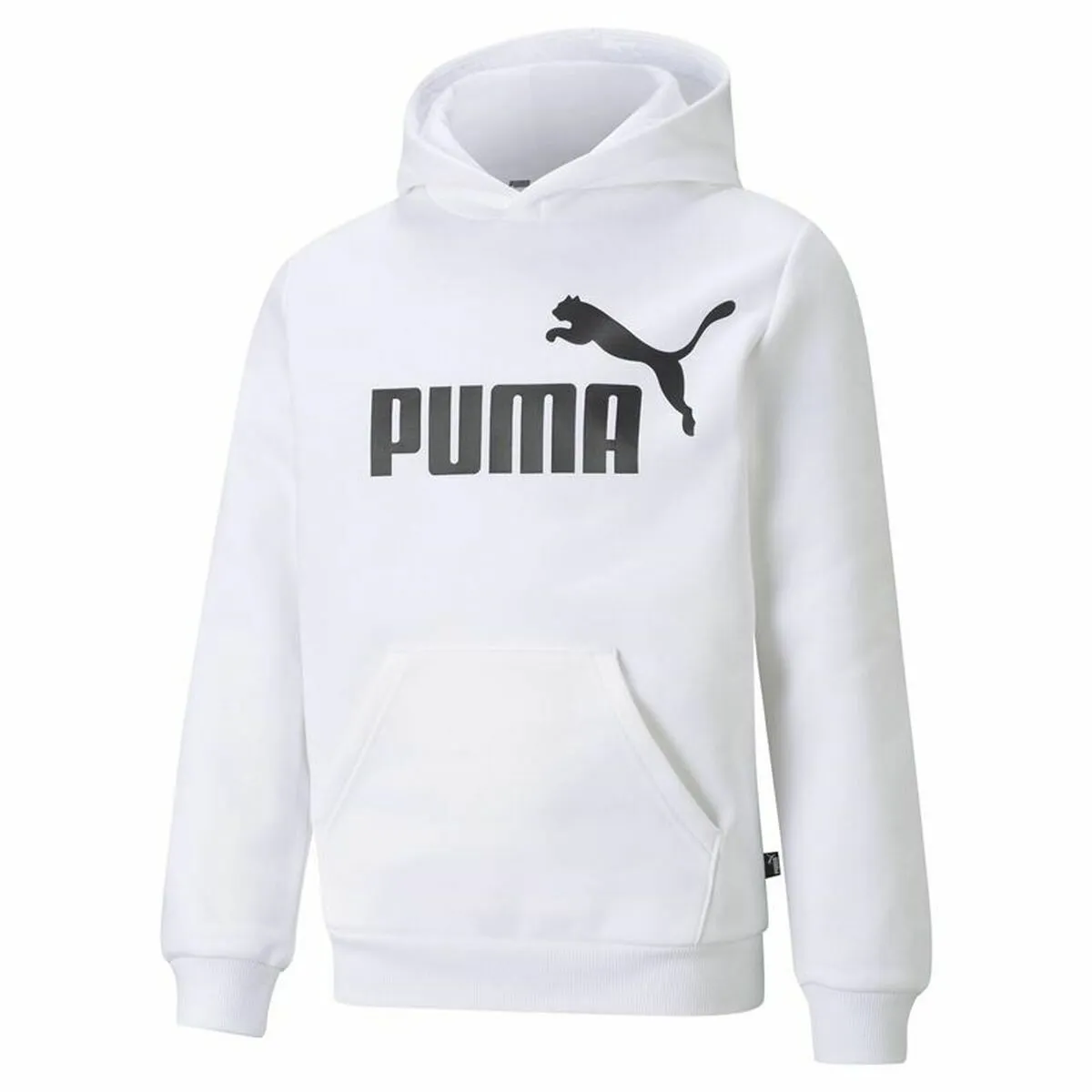 Felpa per Bambini Puma Essentials Big Logo Bianco