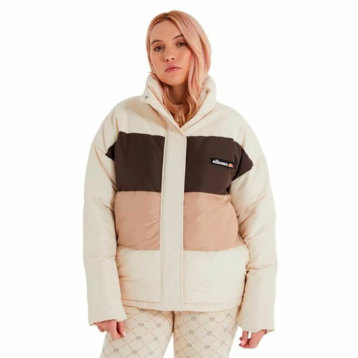 Giacca Ellesse Rosalena Donna Beige Unisex